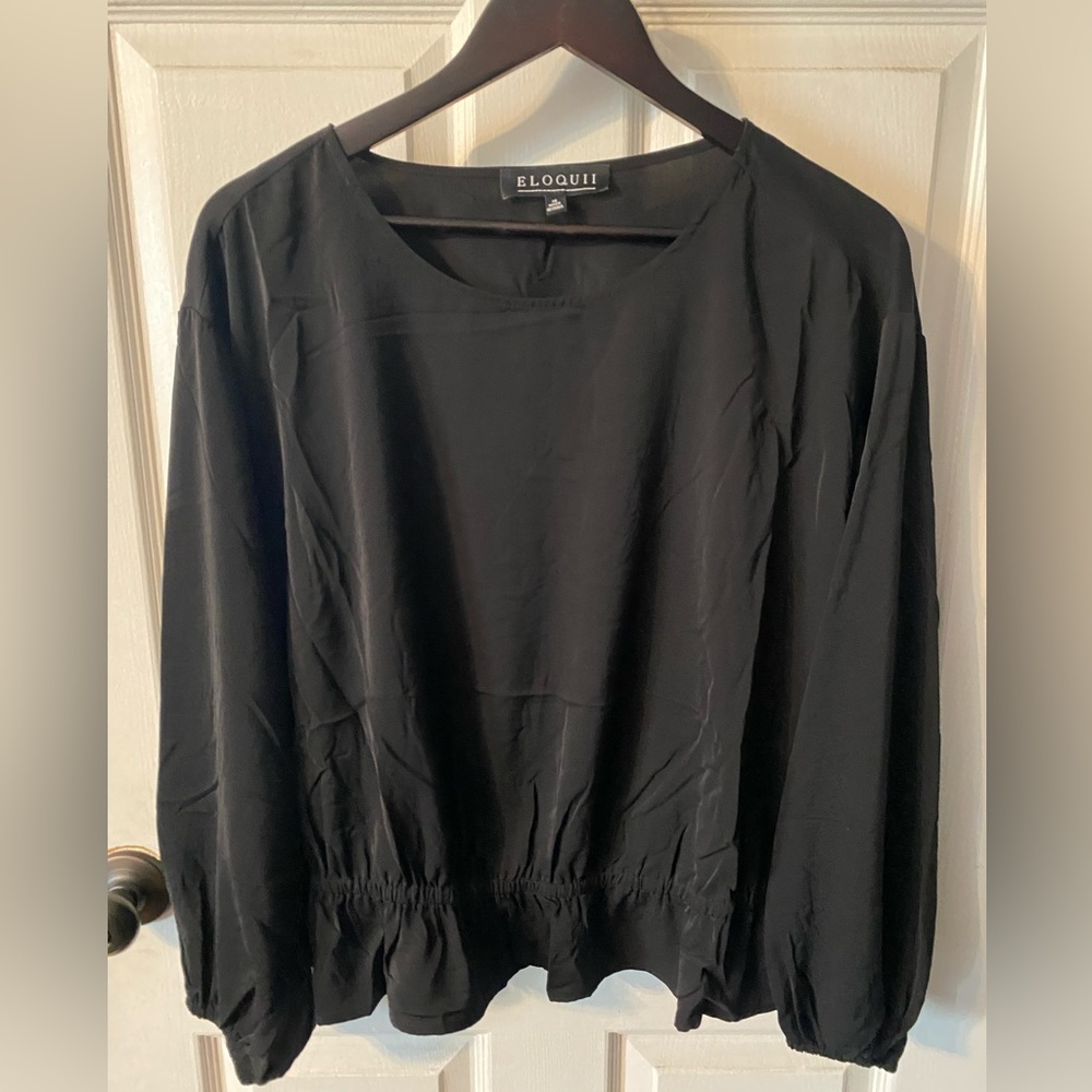 Long sleep crop top